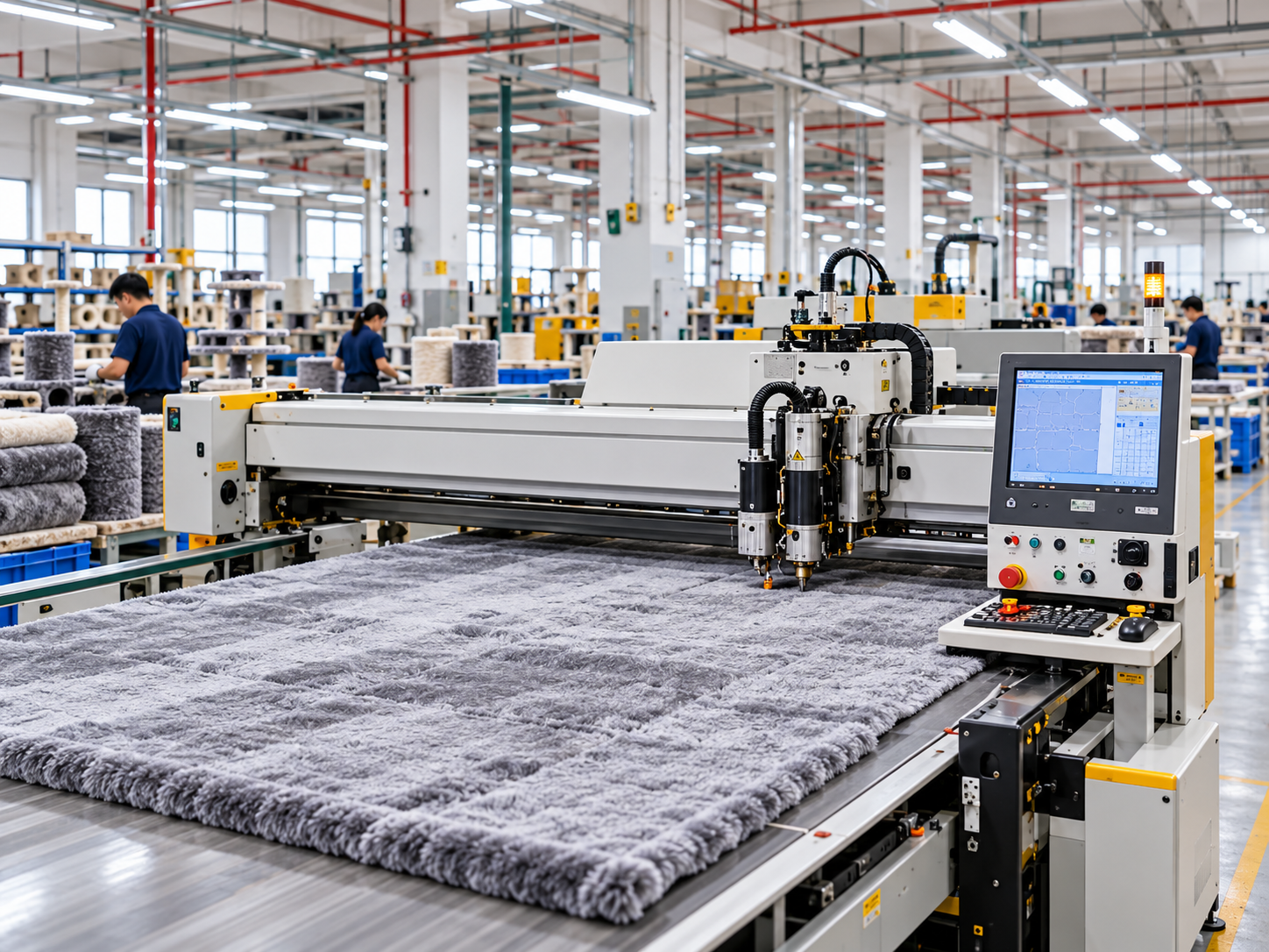 Automated Textile Cutting Workshop